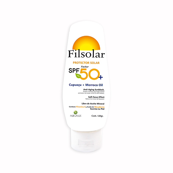 FILSOLAR SPF 50+ CON ARGAN 120 g