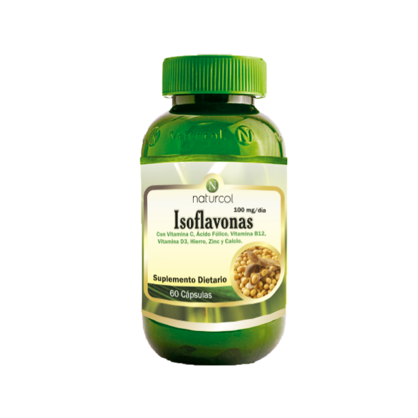 ISOFLAVONAS DE SOYA X 60 CAP + VIT. Y ACIDO FOLICO