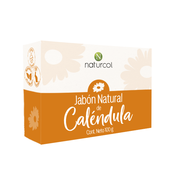 JABÓN NATURAL DE CALÉNDULA