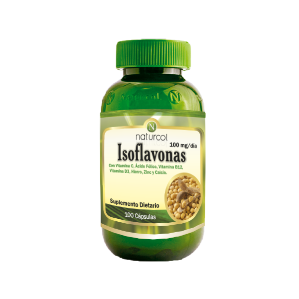ISOFLAVONAS DE SOYA X 100 CAP + VITA. Y ACIDO FOLICO