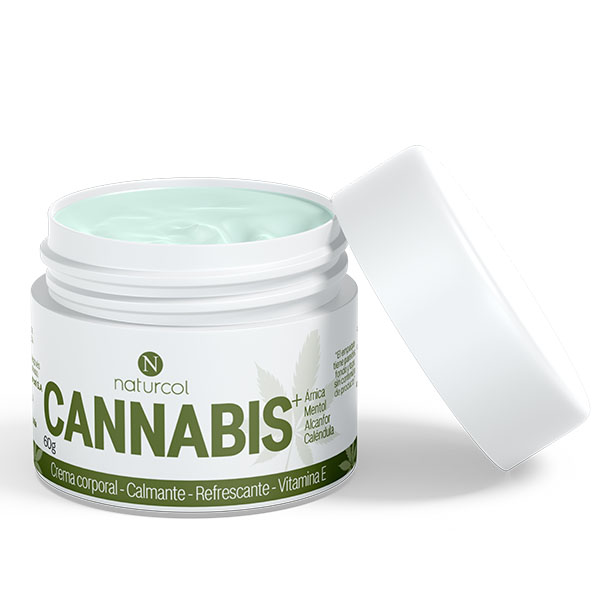 CREMA DE CANNABIS + ARNICA MENTOL ALCANFOR CALENDULA