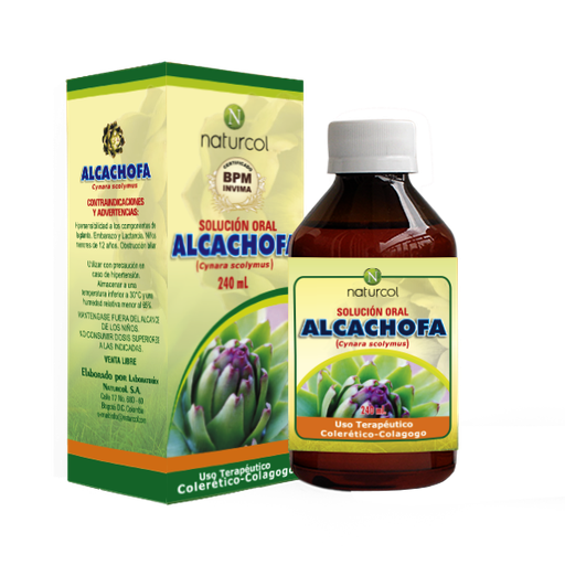 [NAC5] ALCACHOFA SOLUCIÓN ORAL 240 mL