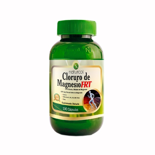 [NCMF1] CLORURO DE MAGNESIO FORTE X 100 CÁPSULAS