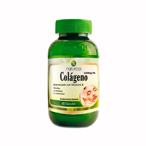[NGE4] COLAGENO HIDROLIZADO + VITAMINA E, BIOTINA X 60 CÁPSULAS