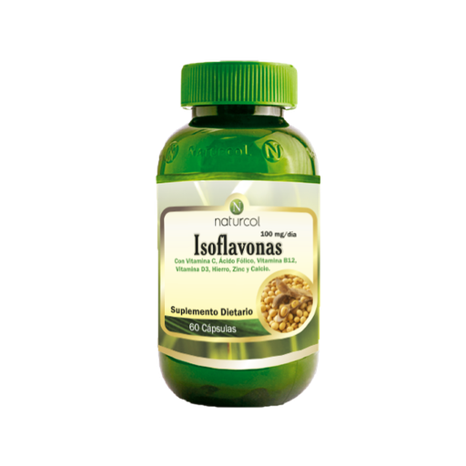 [NISO6] ISOFLAVONAS DE SOYA X 60 CAP + VIT. Y ACIDO FOLICO