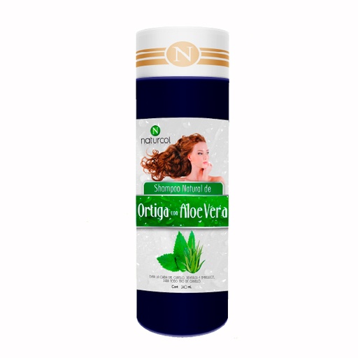 [XKHO] SHAMPOO DE ORTIGA CON ALOE VERA 240 ML