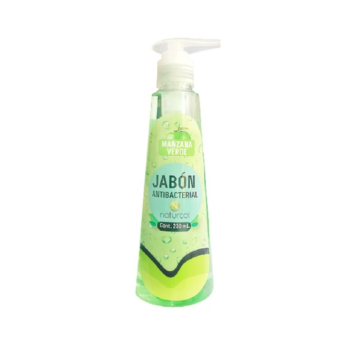 [NJBAC24] JABÓN ANTIBACTERIAL MANZANA VERDE x 230ml
