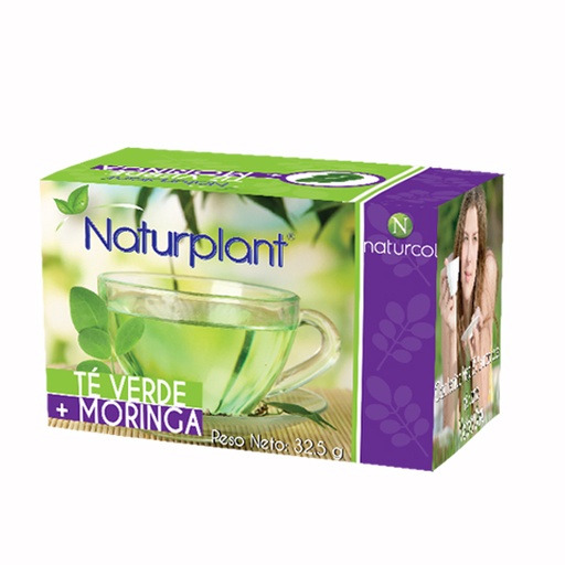 [NTVM] TÉ VERDE CON MORINGA X 25 TISANAS