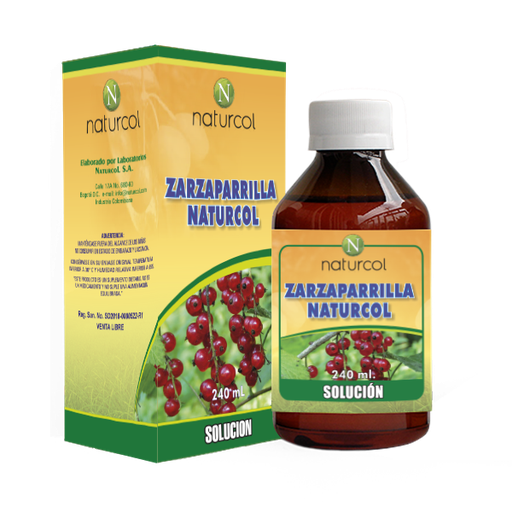 [NZAR24] ZARZAPARRILLA NATURCOL SOLUCIÓN 240mL
