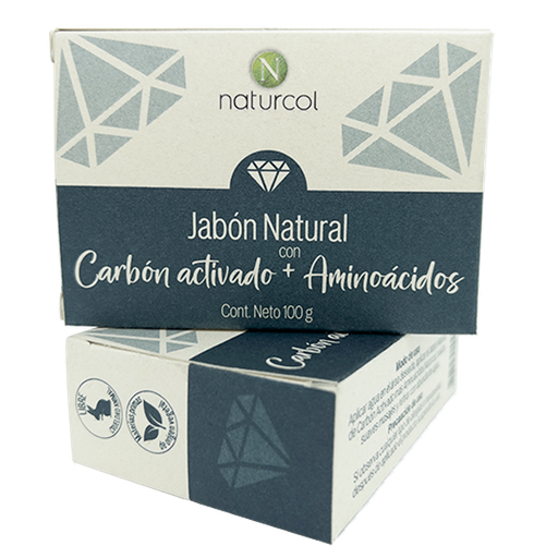 [NJCAA] JABON DE CARBÓN ACTIVADO + AMINOÁCIDOS